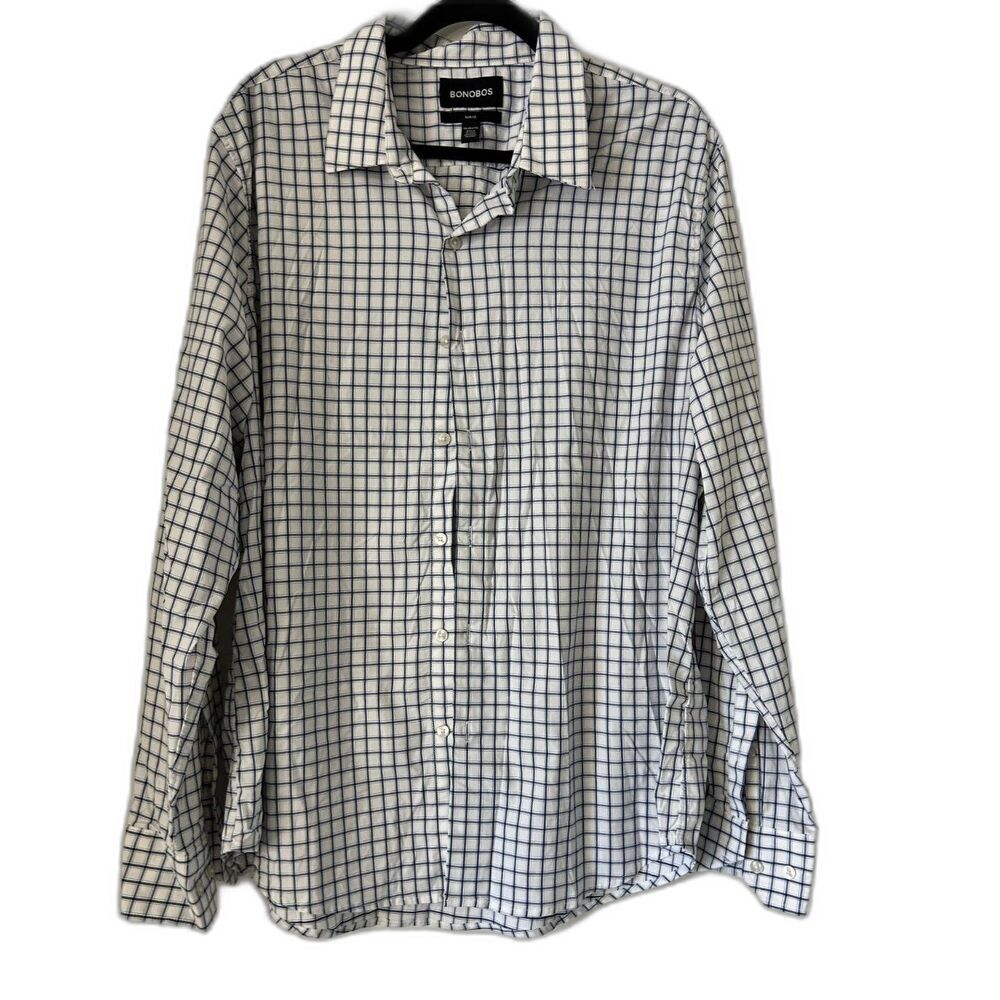 Bonobos Men's Tech Button Down Shirt XXL